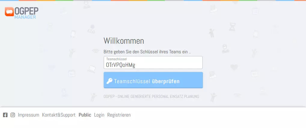 Veröffentlichen der Teamansicht